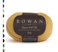 Rowan Alpaca Soft dk | weiche Wolle aus Merinowolle und Baby Alpakawolle für Nadelstärke 4 mm (234 sun valley)