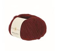 Rowan Alpaka-Garn, klassisches Garn, 121 Dahlie, Vorteilspackung, 10 x 25 g Knäuel, 120 m pro Knäuel
