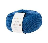 Rowan Big Wool - 052 - Stahlblau, Wolle, S, 80