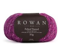 Rowan Gefilztes Tweed-Garn, 11 Kaffe Fassett, Fuchsia, Vorteilspackung, 10 x 50 g-Knäuel, 175 Meter pro Knäuel