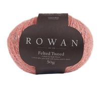 Rowan Gefilztes Tweed-Garn, 212 Pfirsich, Vorteilspackung, 10 x 50 g Knäuel, 175 Meter pro Knäuel