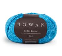 Rowan Gefilztes Tweed-Garn - 229 Pacific - Vorteilspack 10 x 50 g Knäuel - 175 Meter pro Knäuel