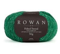 Rowan Gefilztes Tweedgarn, 16 Kaffe Fassett Gurke, Vorteilspackung, 10 x 50 g Knäuel, 175 Meter pro Knäuel
