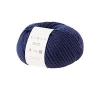 Rowan Handstrickgarne Big Wool, 100g Blue Velvet, 8cm x 15cm x 13cm Z058000-00026