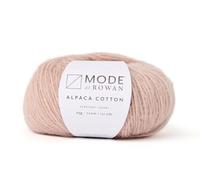 Rowan Mode Alpaka-Baumwollgarn - 17 weicher Satin - Vorteilspack 10 x 25 g Knäuel - 120 Meter pro Knäuel