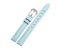 ROWCES 10mm 12mm 14mm 16mm Leder Uhrenarmband Damen Uhrenarmband Kleine Größe Uhr Ersatzarmband, 16mm