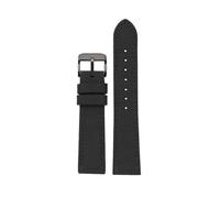 ROWCES 18mm - 24mm Nylon + Leder-Armband für Herren, wasserdichtes Canvas-Uhrenarmband, Herren-Ersatzarmband, 23mm