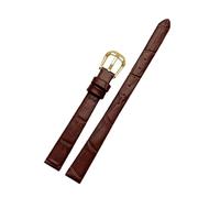 ROWCES Damen-Lederarmband, kleines Uhrenarmband, 6mm - 16mm, Ersatzzubehör für Uhren, 6mm