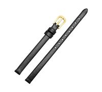 ROWCES Damen-Uhrenarmband aus Leder, kleine Größe 6mm, 8mm, 10mm, Uhrenarmband, Damenuhr-Zubehör, 6mm