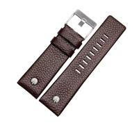 ROWCES Leder-Uhrenarmband, 22mm - 32mm, Uhrenarmband, Ersatzarmband, Herrenuhr-Zubehör, 28mm