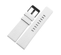 ROWCES Leder-Uhrenarmband, 22mm - 32mm, Uhrenarmband mit Dornschließe aus Edelstahl, Zubehör für Herrenuhren, 27mm