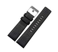 ROWCES Leder-Uhrenarmband, 22mm - 32mm, Uhrenarmband mit Dornschließe aus Edelstahl, Zubehör für Herrenuhren, 28mm