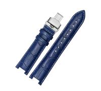 ROWCES Leder-Uhrenarmband für Herren und Damen, Kerb-Armband, 16mm - 22mm, Ersatzarmband für Uhren, 16mm