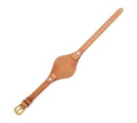 ROWCES Lederarmband für Damen, kleines Uhrenarmband, 8mm, Ersatzarmband, Hellbraun, 8mm