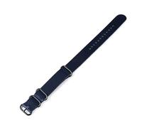 ROWCES Nato-Leder-Uhrenarmband, 14mm, 20mm, 22mm, 24mm, Ersatzarmbänder für Herrenuhren, 16mm