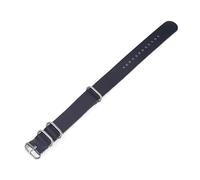 ROWCES Nato-Leder-Uhrenarmband, 14mm, 20mm, 22mm, 24mm, Ersatzarmbänder für Herrenuhren, 16mm
