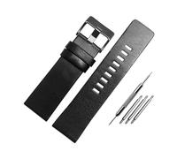 ROWCES Vintage Leder Uhrenarmband 22 24 26 28 30mm Armband Herrenuhr Ersatzarmband + Installationswerkzeuge, 30mm