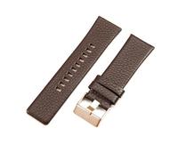 ROWCES Vintage-Leder-Uhrenarmband, 22mm - 32mm, Schwarz, Braun, Weiß, Ersatzarmband für Herrenuhren, 32mm