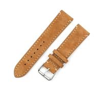 ROWCES Vintage-Uhrenarmbänder aus Wildleder, 18mm, 20mm, 22mm, 24mm, Ersatzarmband für Uhrenzubehör, 18mm