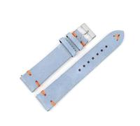 ROWCES Vintage-Uhrenarmbänder aus Wildleder, 18mm, 20mm, 22mm, 24mm, Ersatzarmband für Uhrenzubehör, 18mm