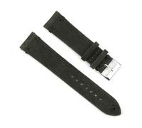 ROWCES Vintage-Uhrenarmbänder aus Wildleder, 18mm, 20mm, 22mm, 24mm, Ersatzarmband für Uhrenzubehör, 20mm