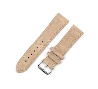 ROWCES Vintage-Uhrenarmbänder aus Wildleder, 18mm, 20mm, 22mm, 24mm, Ersatzarmband für Uhrenzubehör, 22mm