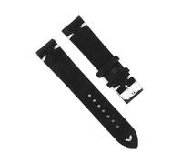 ROWCES Vintage-Uhrenarmbänder aus Wildleder, 18mm, 20mm, 22mm, 24mm, Ersatzarmband für Uhrenzubehör, 24mm