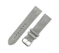 ROWCES Vintage-Uhrenarmbänder aus Wildleder, 18mm, 20mm, 22mm, 24mm, Ersatzarmband für Uhrenzubehör, 24mm