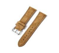 ROWCES Weiches Wildleder-Uhrenarmband, 18mm, 20mm, 22mm, 24mm, Schnellverschluss-Uhrenarmband, 18mm