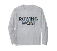 Rowing Mom Life Proud Crew Mom Regatta Mom Rowing Mama Langarmshirt