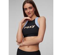 Roxy Active Bikini Crop-top-bikinioberteil Erjx305242-kvj0 Schwarz;Blau L