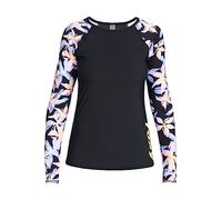 Roxy Active - Langärmliges Surf-T-Shirt mit UPF 50 für Frauen Schwarz