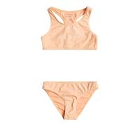 Roxy Basic Active - Zweiteiliges Crop-Top-Bikini-Set für Mädchen 6-16 Rosa