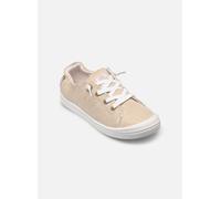 Sneaker ROXY "Bayshore Plus", Damen, Gr. 10 (41), beige, Obermaterial: 98, 95% Baumwolle / 1, 05% Metall, Futter: 100% Textil, Laufsohle: 100% TPR, Schuhe Sneaker (12824208-10) beige
