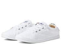 Sneaker ROXY "Bayshore Plus", Damen, Gr. 6(36), weiß, Obermaterial: 98, 95% synthetisches PU, 1, 05% Metall / Futter: 100% Textil / Außensohle: 100% TPR., Schuhe Sneaker (57312504-6) weiß