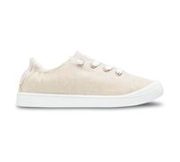 Roxy Sneaker Bayshore Plus Beige, Baumwolle-Obermaterial, Textilfutter, TPR-Sohle, Gr. 37