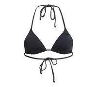Triangel-Bikini-Top ROXY "Beach Classics", Damen, Gr. XXL, Cup B, grau (anthrazit), 85% Polyester, 15% Elasthan, Bikini-Oberteile (58056325-XXL) anthrazit