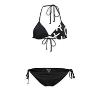 Roxy Beach Classics Tie Side - Triangle-Bikini-Set für Frauen Schwarz