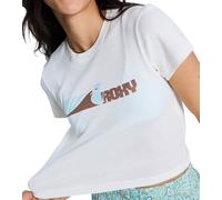 Roxy Beach Love Kurzarm-oberteil M Coconut Milk