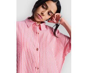 Roxy Beachy Nostalgia Stripe Hemd hibiscus sunrise stripe Damen Gr. L