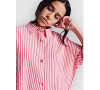 Roxy Beachy Nostalgia Stripe Hemd hibiscus sunrise stripe Damen Gr. S