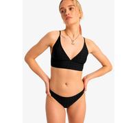 Triangel-Bikini-Top ROXY "Camilo", Damen, Gr. L, Cup B, grau (anthrazit), 92% Polyester, 8% Elasthan, Bikini-Oberteile (90711323-L) anthrazit