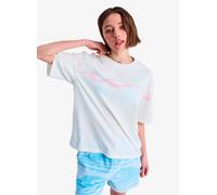 T-Shirt ROXY "Hangloose Placed", Damen, Gr. XL, coconut milk, Obermaterial: 100% Walkfrottier;, Shirts T-Shirt (91890607-XL) coconut milk