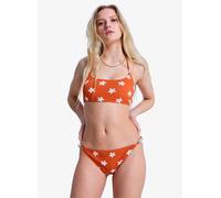 Bikini-Hose ROXY "Hazy Days", Damen, Gr. XS, US-Größen, ginger spice flores, Obermaterial: 95% Nylon, 5% Elasthan;, Badehosen Bikini-Hose (92956407-XS) ginger spice flores