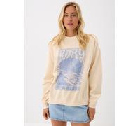 Roxy - Bekleidung LINEUP OS CREW - Beige - Größe S