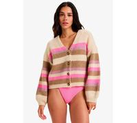 Roxy - Bekleidung Marble Tiles Stripe - weiß - Größe L