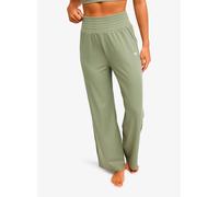 Roxy - Bekleidung Rise & Vibe Rib Smoked Pants - Grün - Größe XS