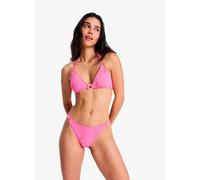 Badehose ROXY "Roxy Paradise Cheeky", Damen, Gr. S, US-Größen, pink (sangria sunset), Obermaterial: 86% Polyester, 14% Elasthan., Badehosen Badehose (69888814-S) sangria sunset