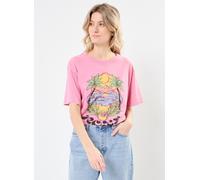 Roxy - Bekleidung Sunnyoversize Optic Wash ERJZT05905 - rosa - Größe M