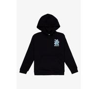 Kapuzensweatshirt ROXY "Surf Feeling Brushed", Kinder, Gr. 6(115-120cm), grau (anthrazit), 60% Baumwolle, 40% Polyester, Langarm, Sweatshirts (38396014-6) anthrazit